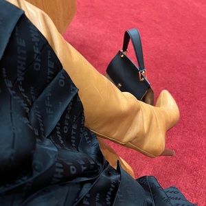 Saint Laurent high heeled boots